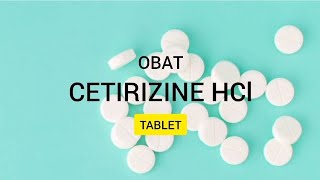 Cetirizine obat apa  alergi [upl. by Sixela925]