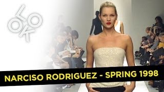 Narciso Rodriguez Spring 1998 Fashion Flashback [upl. by Hammond]