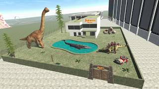 Franklin Change House to Jurassic Park in Indian Bike Driving 3D [upl. by Snowber208]