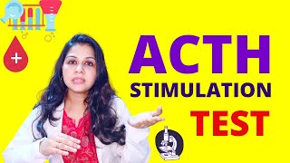 ACTH Stimulation Test Explained in Hindi  How ACTH Stimulation Test is Done [upl. by Goltz]