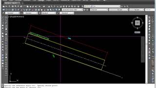 Rotate one object to match another unknown angle in AutoCAD [upl. by Milde]