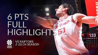 Boban Marjanovic 6 pts Full Highlights vs Raptors 2324 season [upl. by Aneris]