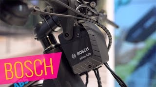 Eurobike 2017  Bosch EBike Neuheiten  ABS PowerTube Active Line  Fahrradorg [upl. by Frasco]