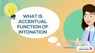 ACCENTUAL FUNCTIONS OF INTONATION [upl. by Onilatac]