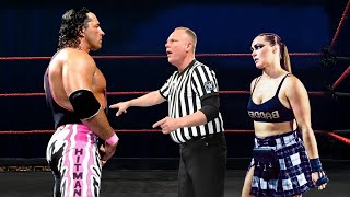 Ronda Rousey vs Bret The Hitman Hart [upl. by Lucey614]