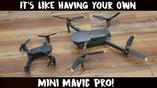 Eachine E58 Toy Drone  The Pint Size Mavic Pro [upl. by Busch764]