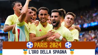 ⚽Paris 2024 Loro della Spagna🥇 SpagnaFrancia 53 dts [upl. by Ulyram]