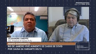 VARIANTE DELTA NO RJ  Rio de janeiro tem aumento de casos da covid19 por causa da variante Delta [upl. by Mitchael]