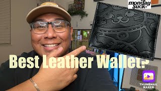 Monday Suck Slim Leather Wallet Review [upl. by Suinotna360]