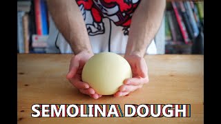 Make Beautiful Pasta  Semolina Dough [upl. by Atnim]