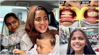 Finally Sunu Molude Teeth Braces Remove Cheithu 😬😍  Mashura  Basheer Bashi  Suhana [upl. by Torras707]