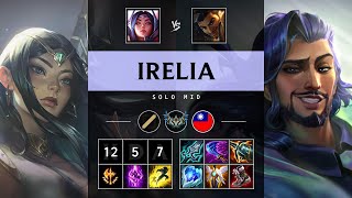 Irelia Mid vs Akshan Triple Kill Rampage  TW Challenger Patch 1416 [upl. by Linetta357]