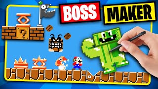 I made everything an enemy  Mario Boss and Enemy Maker Mario Multiverse [upl. by Enaek]