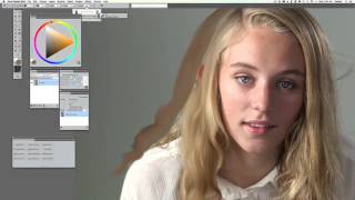 How to get realistic free hand hair in Corel Painter [upl. by Salakcin]