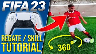 🎮Cómo hacer EL REGATE DE ANTONY en Fifa 23  Tutorial regates fifa 23 giro 360  la skill de Antony [upl. by Nasus663]