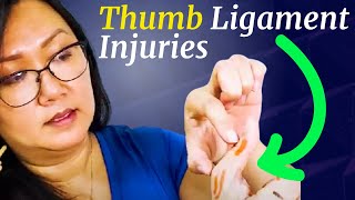 Thumb Ligament Injuries amp Evaluation [upl. by Louls]