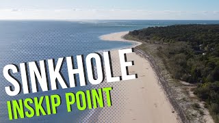 Sinkhole at Inskip Point June 2023 [upl. by Cormack308]