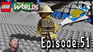 Lets Play Lego Worlds Episode 51 Sheila Travels to the Moon and Saves Ivory City [upl. by Ches374]