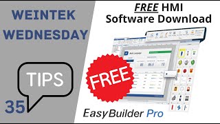 35 How to download Weinteks HMI software for free  EasyBuilder Pro [upl. by Iran312]