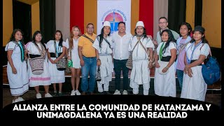 UNIMAGDALENA consolida su expansión hacia territorio arhuaco con la firma de dos convenios [upl. by Nahsrad]