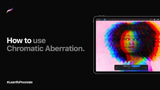 How to use Chromatic Aberration in Procreate [upl. by Elik904]