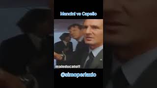 Mancini vs Capello 💥🫣 sslazio1900 sslazio calcio seriea allenatore 📺 [upl. by Saunders]