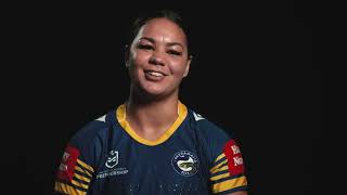 NRLW Ampol Rookie Reflections  Kennedy Cherrington  2022 [upl. by Einegue]