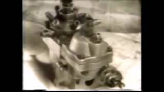 The CAV distributor type DPA fuel injection pump  1967 technical video [upl. by Gombach]