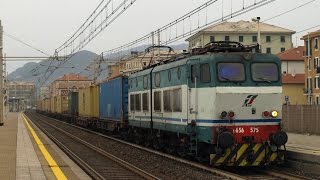 E656575 Sul TC Vittuone Arluno  La Spezia Migliarina in transito a Lavagna [upl. by Mitchael515]