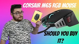 Corsair M65 RGB Elite Mouse Review [upl. by Ayra]