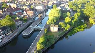 Newark Castle and River Trent by Drone [upl. by Norym]