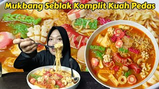 Lada Pisan‼️MUKBANG SEBLAK KOMPLIT PEDAS GILA [upl. by Atwahs]