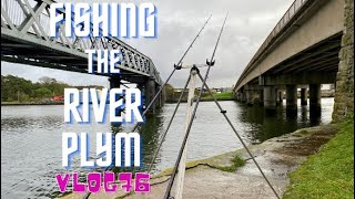 Sea Fishing Uk  Winter Fishing the River Plym  Peeler Crab Demo  Vlog76 [upl. by Ahseem802]