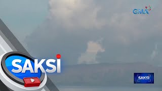 Vog muling namataan sa Bulkang Taal — PHIVOLCS  Saksi [upl. by Emelia]