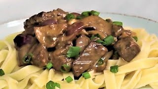 Classic Beef Stroganoff [upl. by Lutero198]