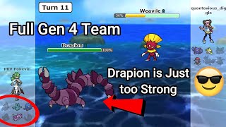 Full Gen 4 Team But its just Drapion that Sweeps Everybody Pokemon Showdown National Dex [upl. by Trebeh]