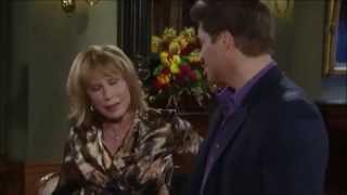 General Hospital Monica Asks AJ about Elizabeth [upl. by Atteloj]