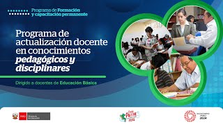 Acceso al SIFODS Programa de Actualización docente en conocimientos pedagógicos y disciplinares [upl. by Mima]