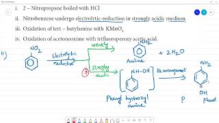 What happens when i 2 – Nitropropane boiled with HCl [upl. by Treiber49]