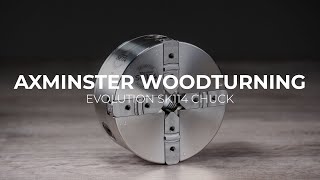 Axminster Woodturning SK114 Evolution Chuck [upl. by Lynsey614]