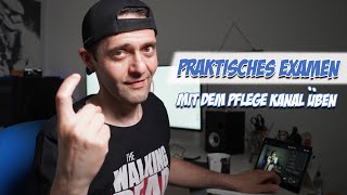 Praktisches Examen mit dem Pflege Kanal üben  Pflege Vlog  Pflege Kanal [upl. by Redep]