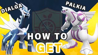 How to get LEGENDARY Dialga amp Palkia from 5 Star Raids ► Pokemon Scarlet amp Violet [upl. by Granoff]