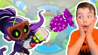 Voodoo Magic with Ezili  Bloons TD 6  Gameplay with Ima [upl. by Ecnerolf114]