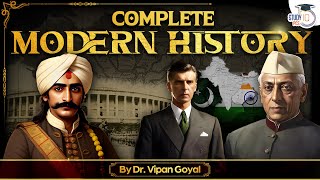 Complete Modern Indian History l Complete Lucent History l NCERT l Spectrum l Dr Vipan Goyal StudyIQ [upl. by Hardner]