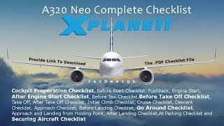 X Plane 11A320Neo Comlete TutorialXLifeDownload ChecklistFull FlightLOWI to EDDF [upl. by Acinomal337]