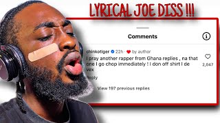 Round 2 Chinko Ekun Responds To Lyrical Joe Lyrical Joe Diss 🔥🔥 [upl. by Mulderig]