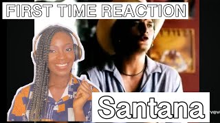 Santana ft Rob Thomas  Smooth FIRST TIME REACTION [upl. by Assiled]