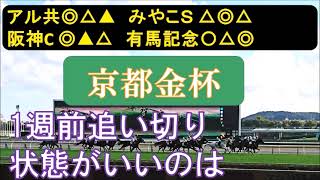 京都金杯2024 1週前追い切り この時期は特に状態の見極めが大事。 [upl. by Ennoryt]