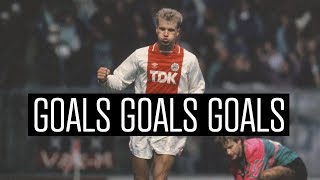 ALL THE GOALS  Dennis Bergkamp [upl. by Nnayllas]