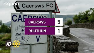 Uchafbwyntiau ac ymateb  Caersws 51 Rhuthun  JD Cymru North [upl. by Inuat]